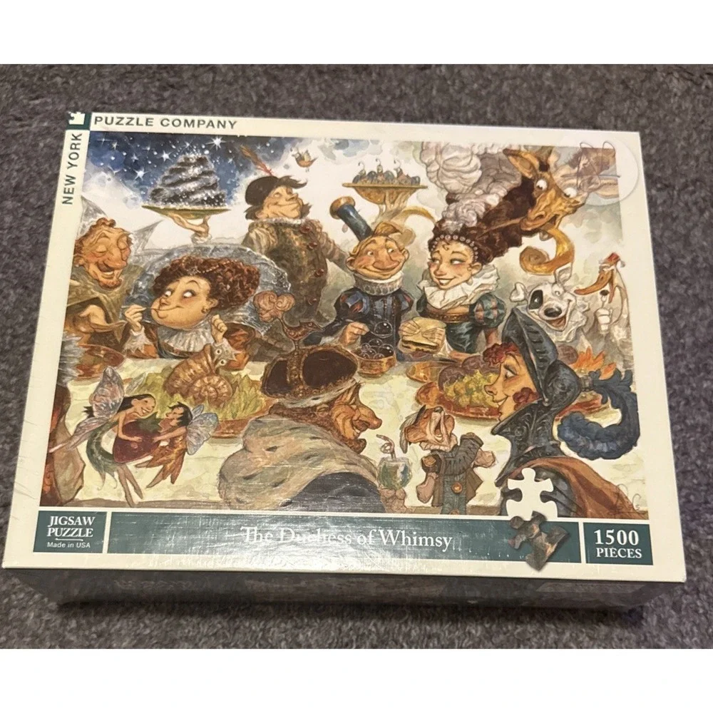NEW NYPC New York Puzzle Company  'The Duchess Of Whimsy'  1500 pc Jigsaw Puzzle